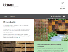 Tablet Screenshot of m-track.co.uk